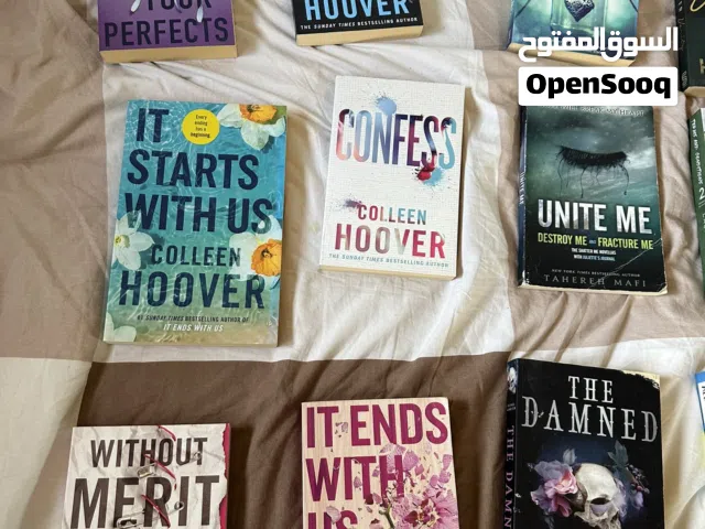 Multiple different fiction novels all brand new