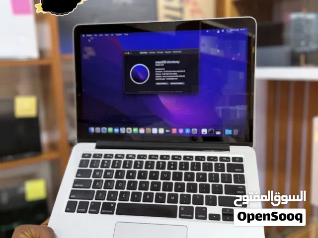 MacBook Pro 2015 بحالة ممتازة  شحن 24 مرة فقط