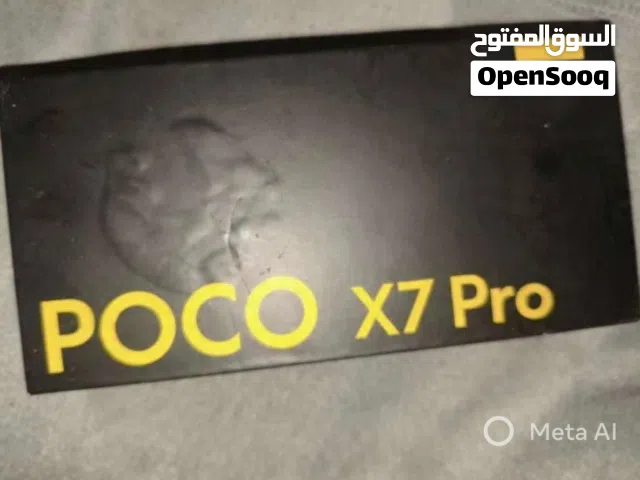 جهاز بوكو اكس 7برو شبه جديد شوف الوصف