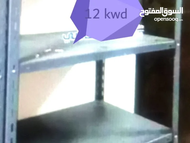 ارفف حديد و  طاوله  من ابيات حجم 60*35 سم