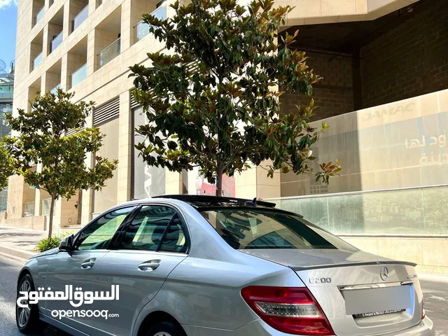 مرسيدس c200 موديل 2009 فل الفل بانوراما فحص كامل بحالة الشركة وارد غرغور