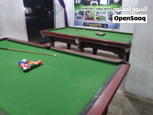 2 بلياردو رخام 9 قدم ست ارجل مستخدم للبيع بالمحويت