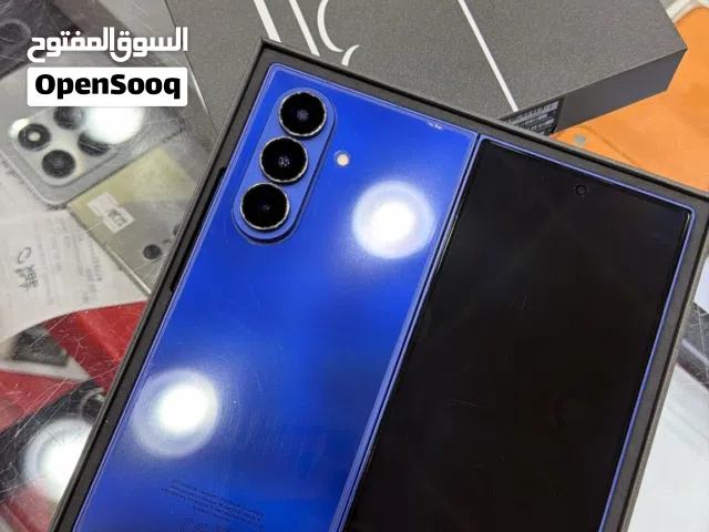 هاتف Samsung Galaxy z fold 7 مستعمل معه جميع اغراضه بسعر ممتاز