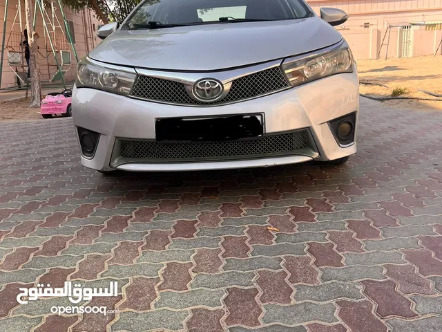 For Sale: Toyota Corolla GCC 1.6L – Model 2014 New mulkiya personalli used Abudhabi zafrah bedzayed