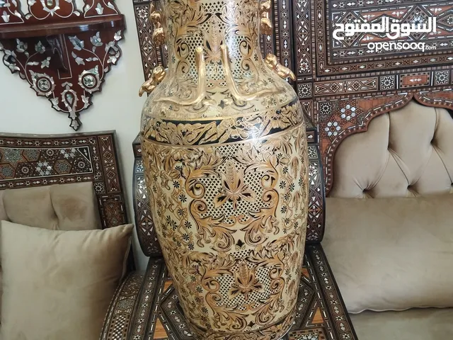 فازة اثرية اصلية مختومة بحالة ممتازة من التحف والنوادر بطول 60 سم بسعر مغري