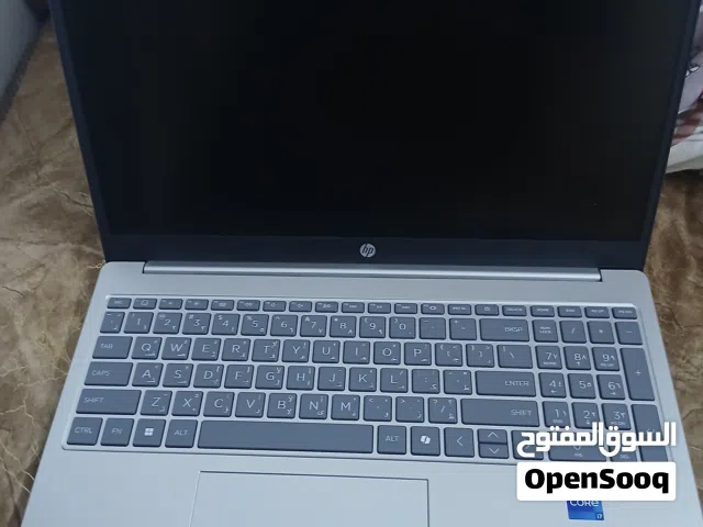 لابتوب hp i7 1355U  الجيل 13 جديد لم يستخدم