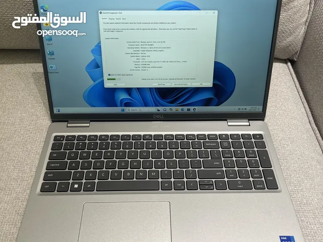 Latitude 5520 Core i7 11th Generation Dell 8 CPU بمواصفات عالية وارد امريكي و M.2 NVme