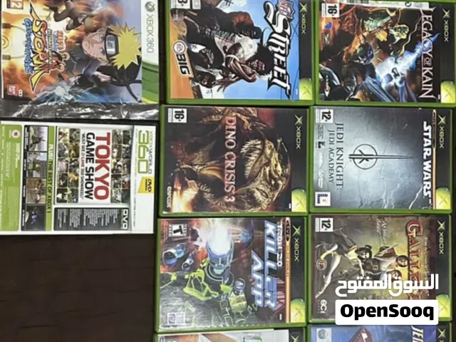 18 very rare xbox original cds in very good condition