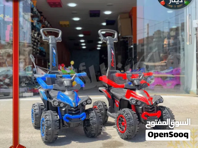 سياره دفع قدم  تناسب عمر 1 سنة  الي 4 سنوات  مع موسيقى و انارة من المصنع مباشرة /  اعلى جودة