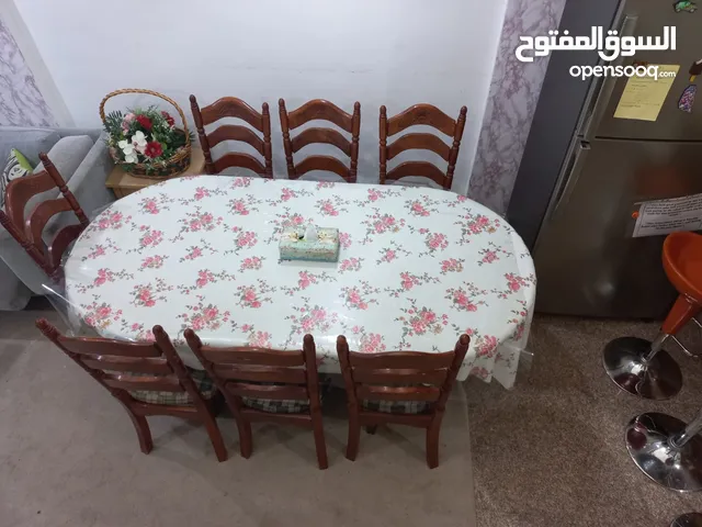 Wooden Dining Table (7Chairs)- Very Low Price