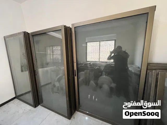 واجهات دبل جلاس مقطع خاص 200*200 مع الاباجور و الماتور