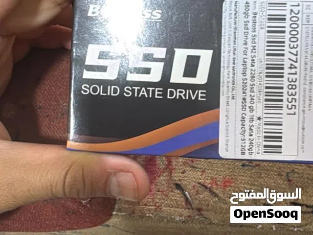 هارد m.2 SSD جديد غير مستخدم 512