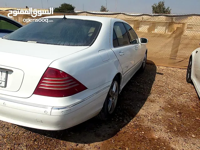 Mercedes-Benz w200 s500 2001 للبيع او المراوس