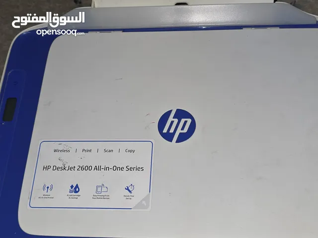 طابعة hp شغالة حالة جيدة تشبك واي فاي وبلوتوث