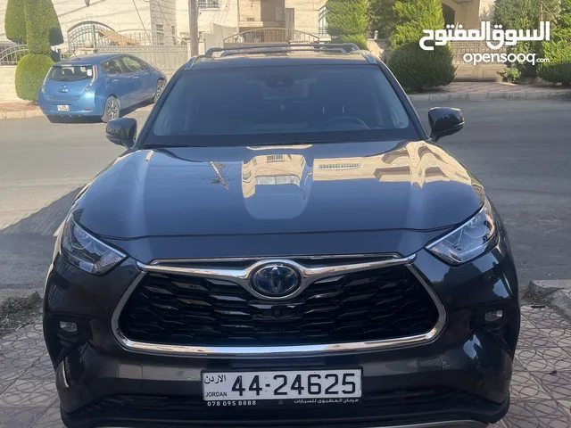 تويوتا هايلاندر بلاتينيوم فحص كامل وارد اميركا بحالة الوكالة . 
معها مفتاح اصلي ريموت عدد 2