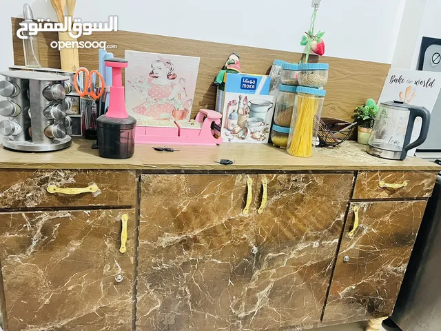 مطبخ خشب مستعمل شهرين الطول مترين