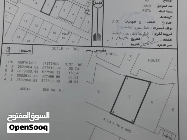 ارض سكنية في البله منطقة الوادي للبيع من المالك مباشرة