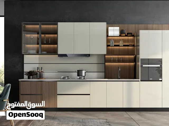 مطابخ عصريه مودرن ورفوف المطابخ