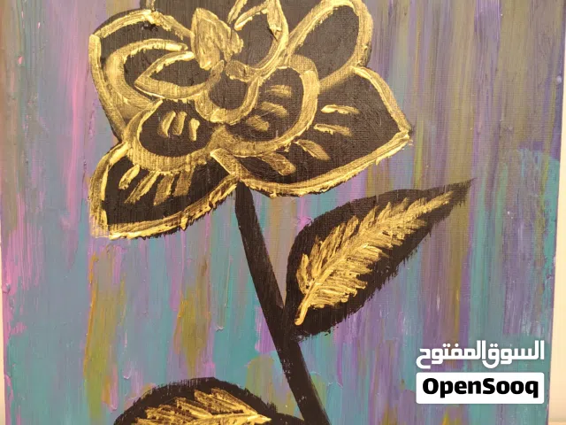 لوحات فنية جديدة وكتاب خواطر خاص بي