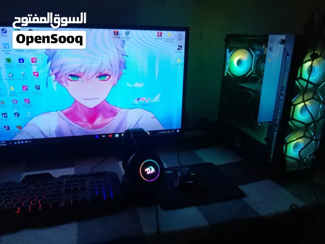سيت اب كامل بيسي + شاشه 60 هيرتز + يو بي اس عوزه بطاريات