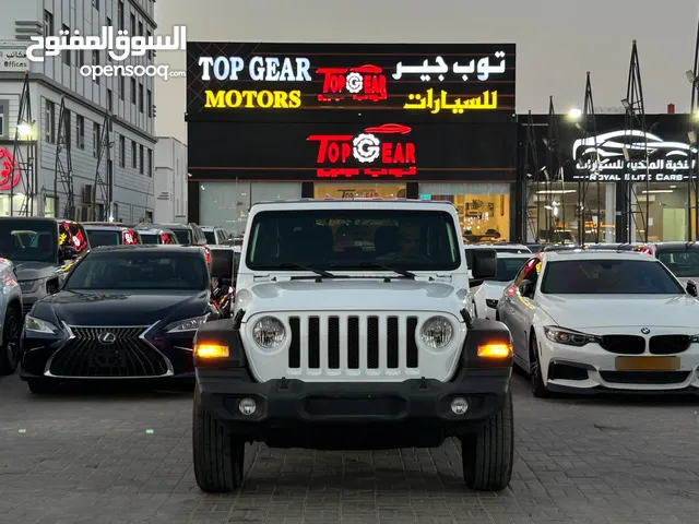 جيب رانجلر سبورت بحادث بسيط جدا
