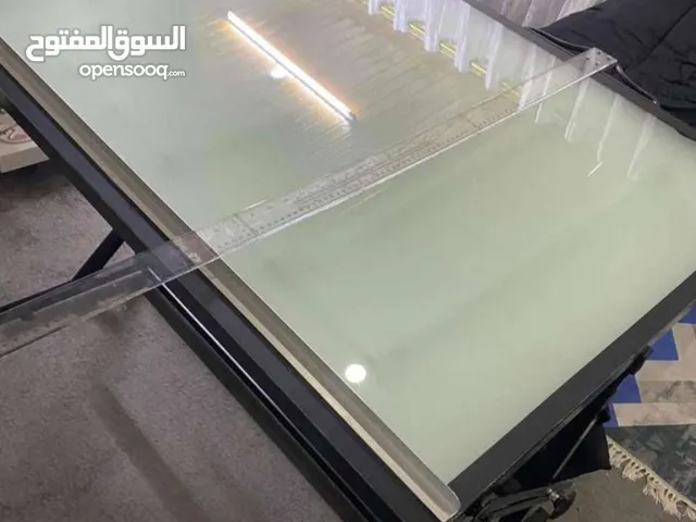 مرسم هندسي زجاج الشف المضيء قياسات: ‏A0 =120*80 ا