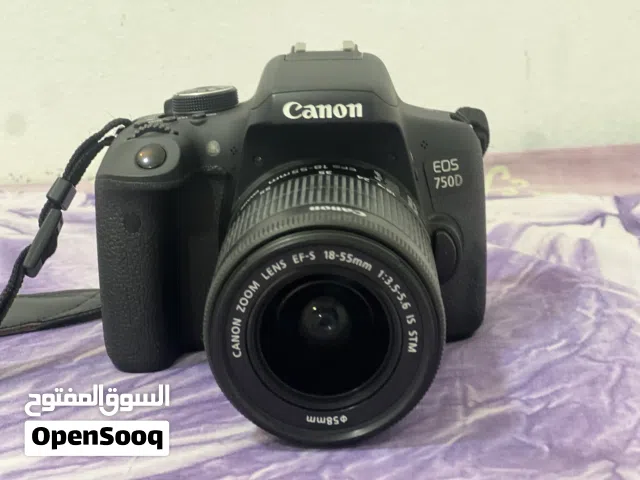 CANON 750D Camera & 18-55mm Zoom Lens