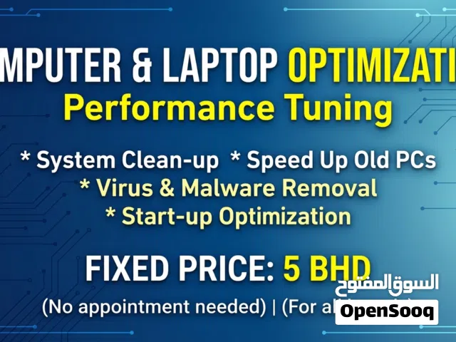 Computer & Laptop Optimization – Fast Gaming PC & Laptop Setup