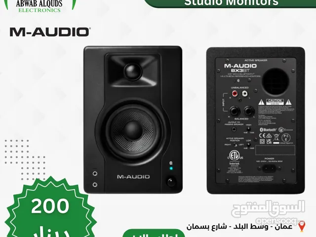 سماعات ستديو مونيتر M-Audio BX3-120-Watt Speakers/Studio Monitors