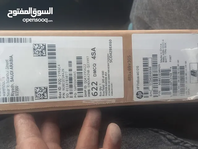 جهاز لاب توب hp جديد بالكرتونه
