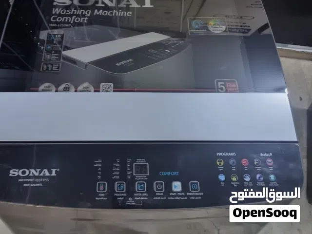 غسالة 12 كيلو SONAi  تحميل علوي فوق اتوماتيك  باب هيدروليك ساخن وبارد  ماتور LG أعلي كفاءة