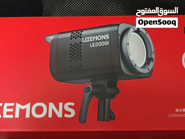 طقم إضاءة تصوير كامل LITMONS LE300Bi +Open Box stand new+ General Octa