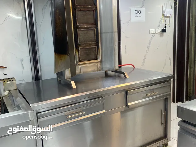 معدات مطعم للبيع صاج و شواية شاورما