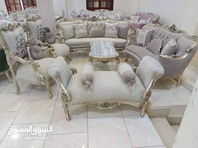 صالون دمياطى تقيل خشب زان احمر يصلح للعرايس