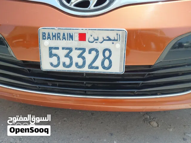 5 digit plate number