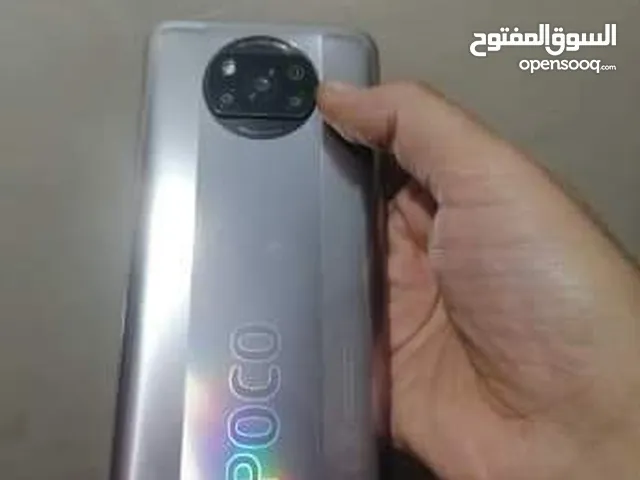 شاومي بوكو x3 pro بحال الوكالة نقرات خفيفة في الباك اثر الكفر فقط غير مرئية   الجهاز معو شاحن الاصلي