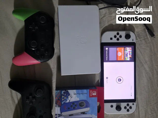 Nintendo switch OLED  بحالة ممتازة