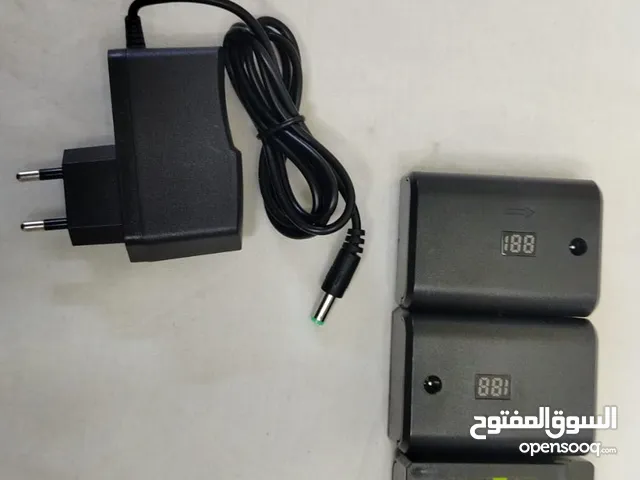 بطاريات كبان ليثيوم جديد عدد 3 مع الشاحن سعة 6800 ملي امبير