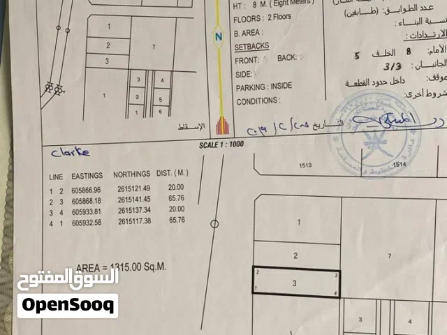 للبيع ارضين شبك سكنية في الرميس