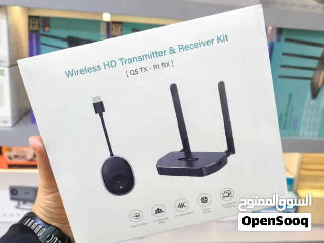 جهاز إرسال واستقبال لاسلكي صورة اتش دي ام اي عالي الدقة – Q5 TX / R1 RX (4K) جديد