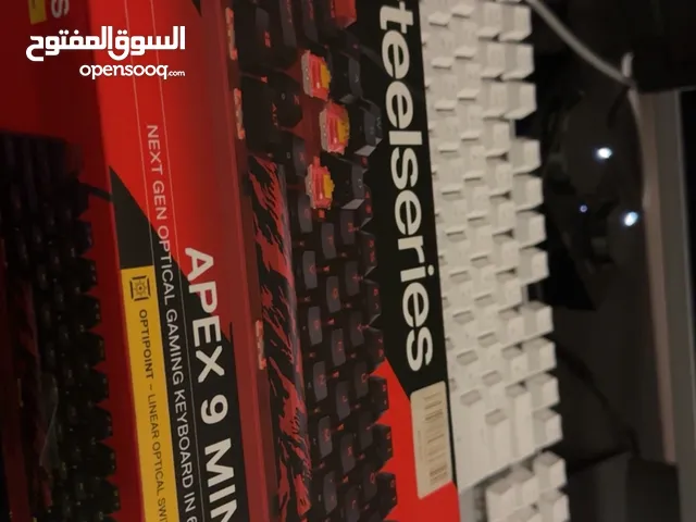 كيبورد steel series apex 9 mini جديد