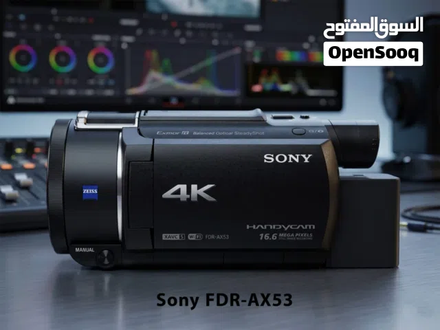 SONY FDR AX53 +BOYA LINK CC WIRELESS MIC