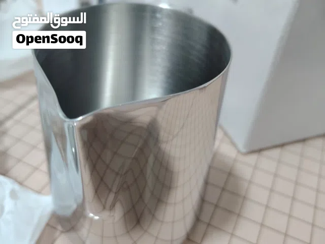 اله ايسبريسو لتحضير القهوة من الفولاذ المقاوم للصدأ ومكبس قهوة بعصا بخار لصنع رغوة الحليب وخزان للمي