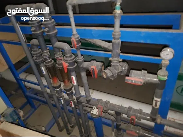 للبيع محطة تحليه مياه انتاج 5 الف لتر بساعه  الموقع عدن