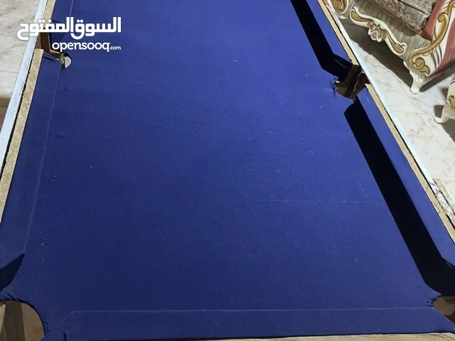 ميز بلياردو حجم صغير طول مترين وشوي وعرض متر ونص