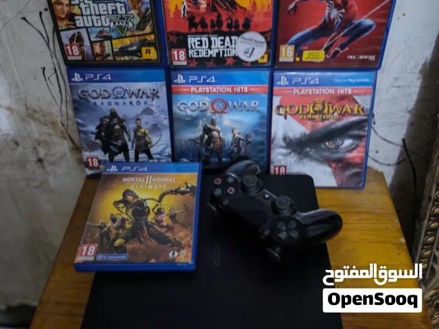 بليستيشن 4 للبيع (المعلومات بالوصف)