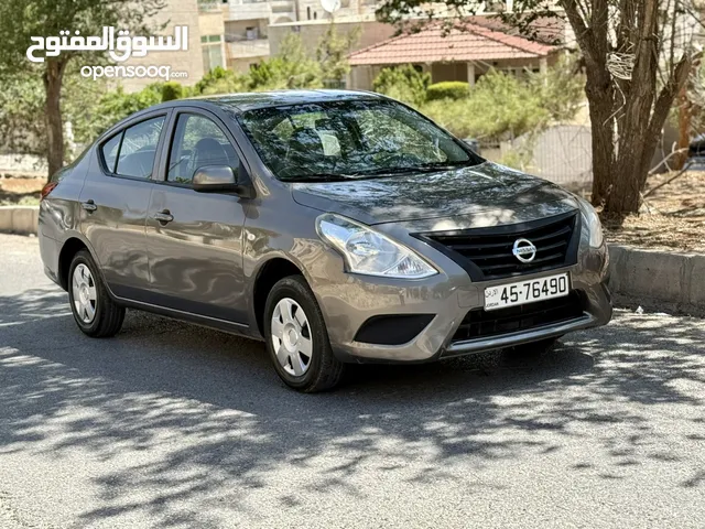 نيسان صني 7جيد 2019 ماشيه 80 الف فل بسعر مغري كاش واقساط بدفعه 2000 دينار