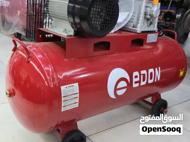 كمبريسر هواء 100 لتر مكينة بريشر الهواء جان هيد كبير Large compressor EDON
