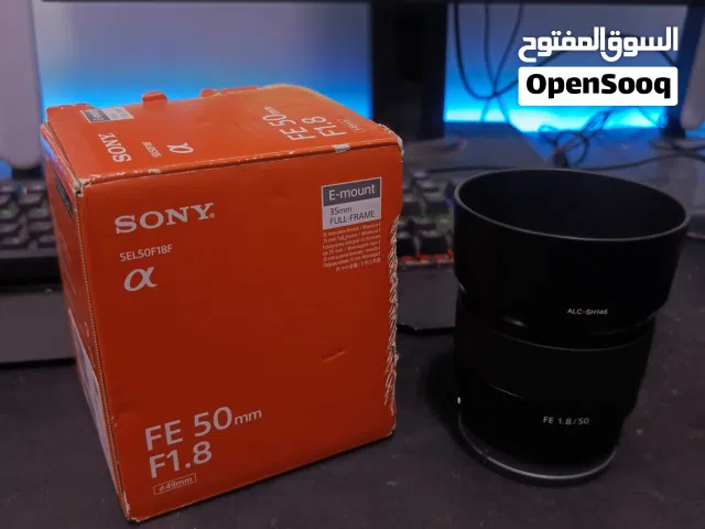 سلام عليكم عدسة سوني 50 ملم F 1.8 استعمال اسبوع واحد يعني اخت الجديده السعر 240 الف رقمي