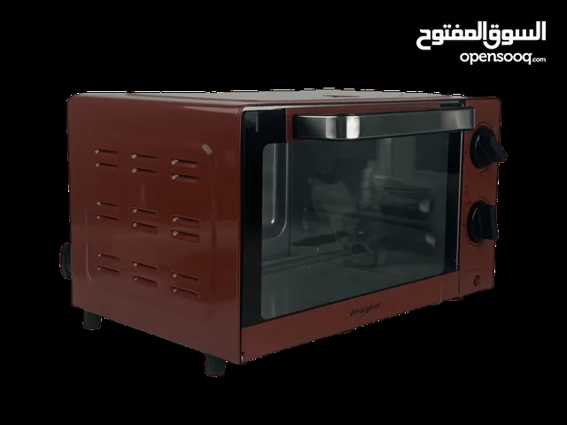 فرن 10 لتر ماركة Whirlpool  الاستخدامات:  يستخدم لشوي وعمل الكعك, خبز, البيتزا, الذرة, المعجنات,